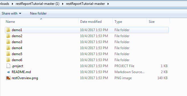 Screenshot: View Extracted Folder